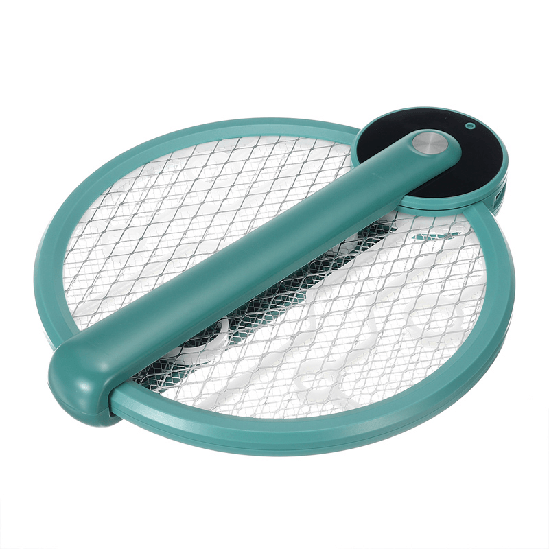 Foldable Electric Mosquito Swatter Fly Racket Bug Insect Killer Rechargeable Mosquito Dispeller