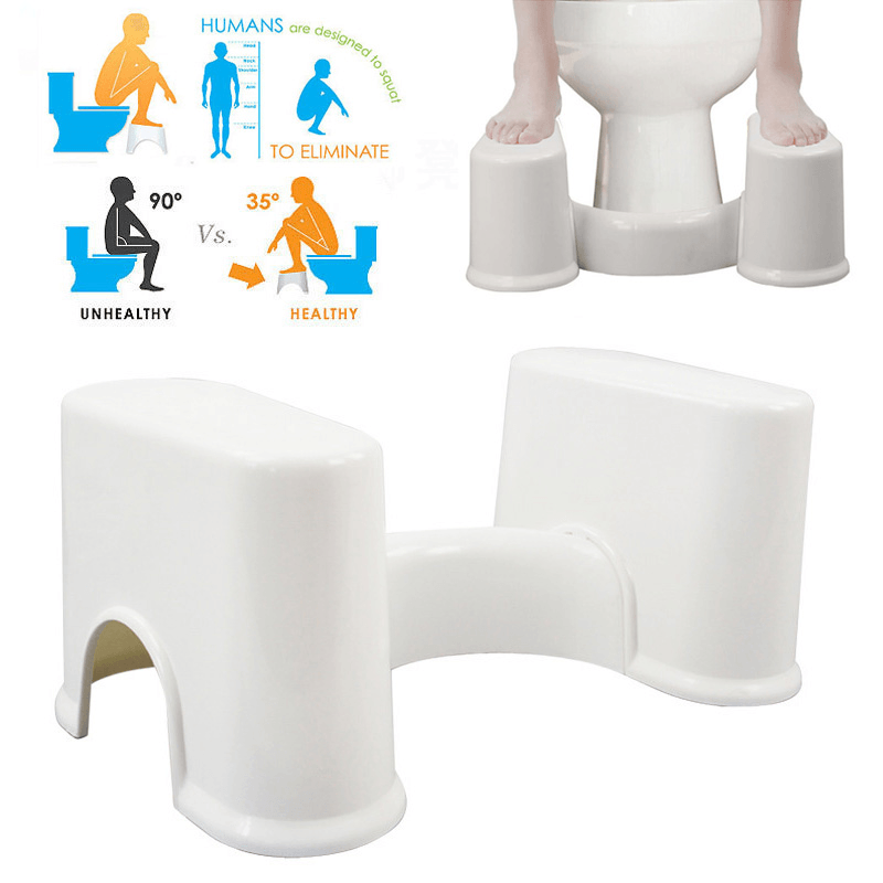 ABS Detachable Portable Toilet Stool Prevent Constipation Footstool Correct Position for Defecation