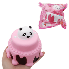 Bear Head Cake Squishy 11*11.5CM Slow Rising with Packaging Collection Gift Soft Toy