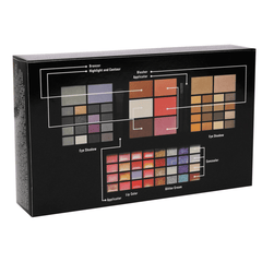 74 Color Eye Shadow Set Lip Gloss Blush Foundation Cream Glitter Eye Shadow Palette Makeup Set