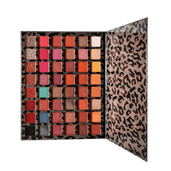 48 Color Eye Shadow Leopard Box Pearly Matte Multicolor Eyeshadow