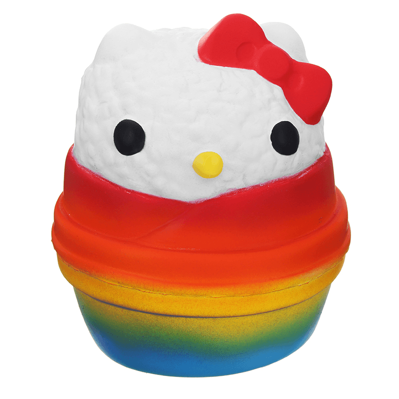 Angie Squishy Onigiri Sushi Jumbo 12 cm, duftend, langsam aufsteigend, Originalverpackung, Sammlung, Geschenk, Dekoration, Spielzeug