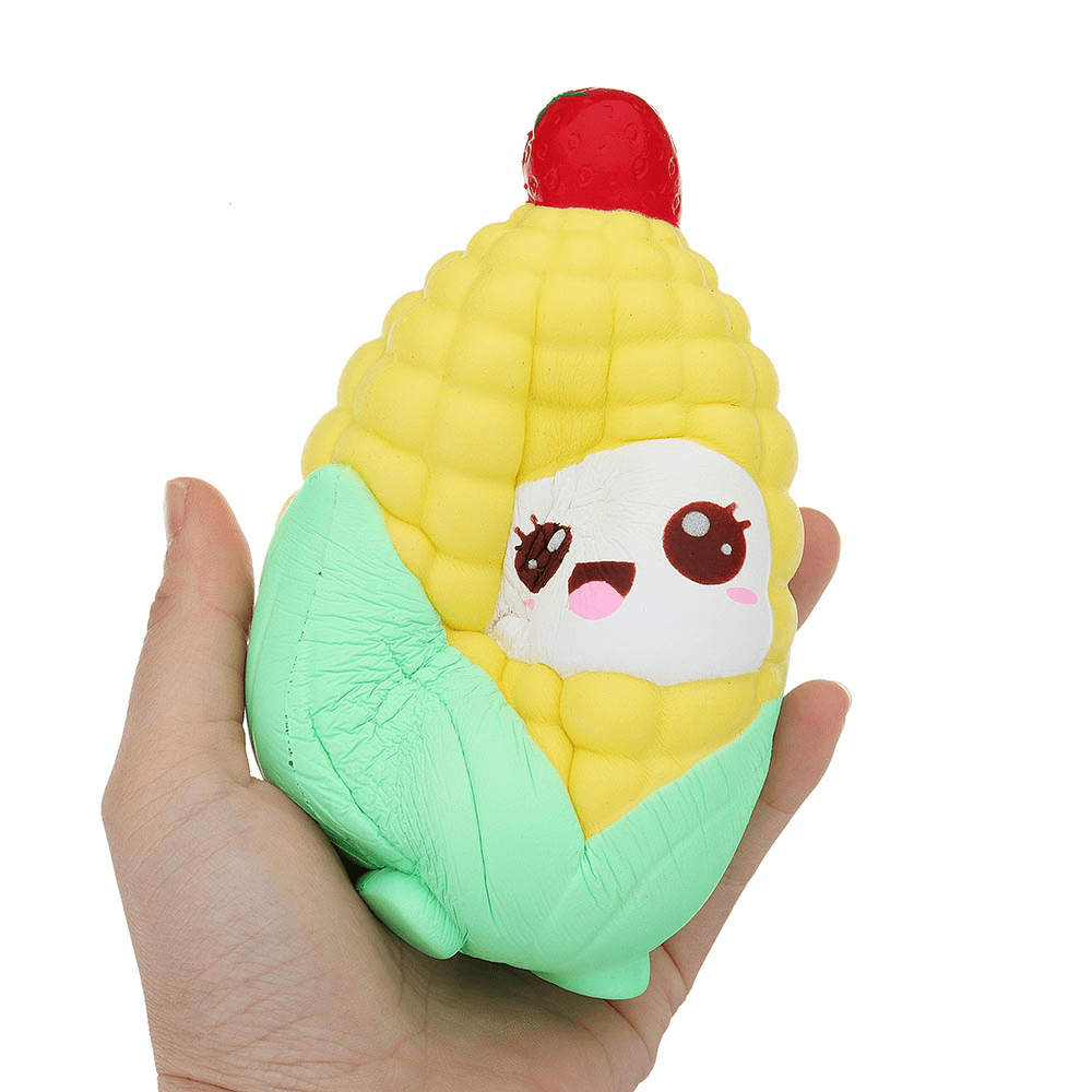 Corn Squishy 9 * 14.5 CM Levantamiento lento con empaque Colección Regalo Juguete suave