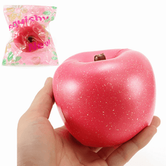 Yunxin Squishy Apple Jumbo 10Cm Soft Slow Rising with Packaging Collection Gift Decor Toy