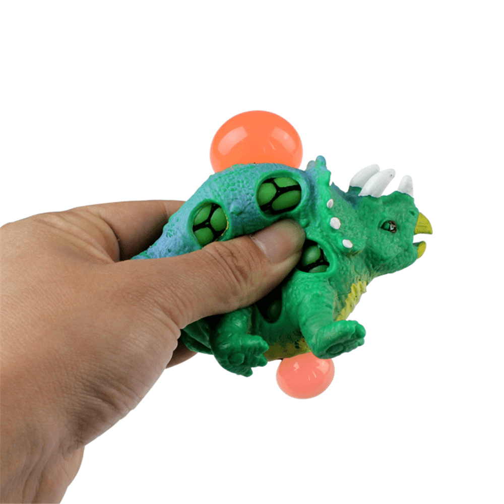 1PC TPR Squishy Dinosaurier Jurassic Dinosaurier Squeeze Spielzeug Geschenk Sammlung Stress Reliever