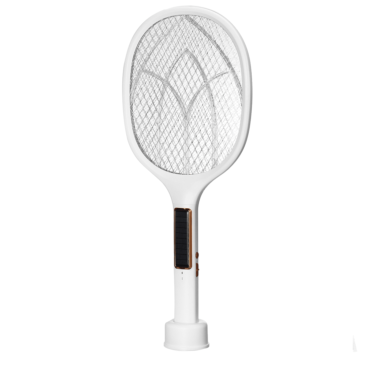 Solar Charging Three-In-One Electric Mosquito Swatter Motor Mosquito Trap + Mosquito Lamp USB Plug