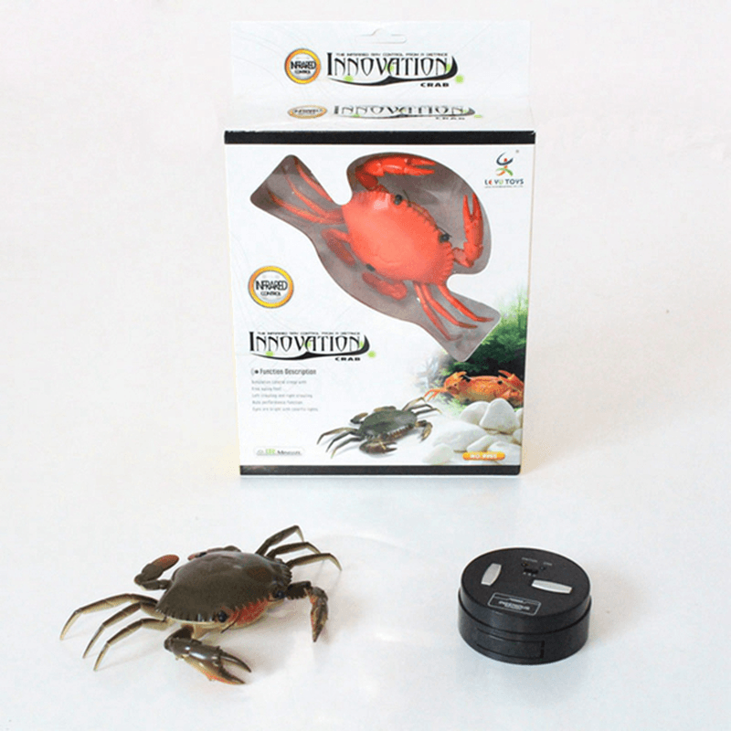 LE YU Infrared Remote Control Crab Simulation RC Animal Toy 9995