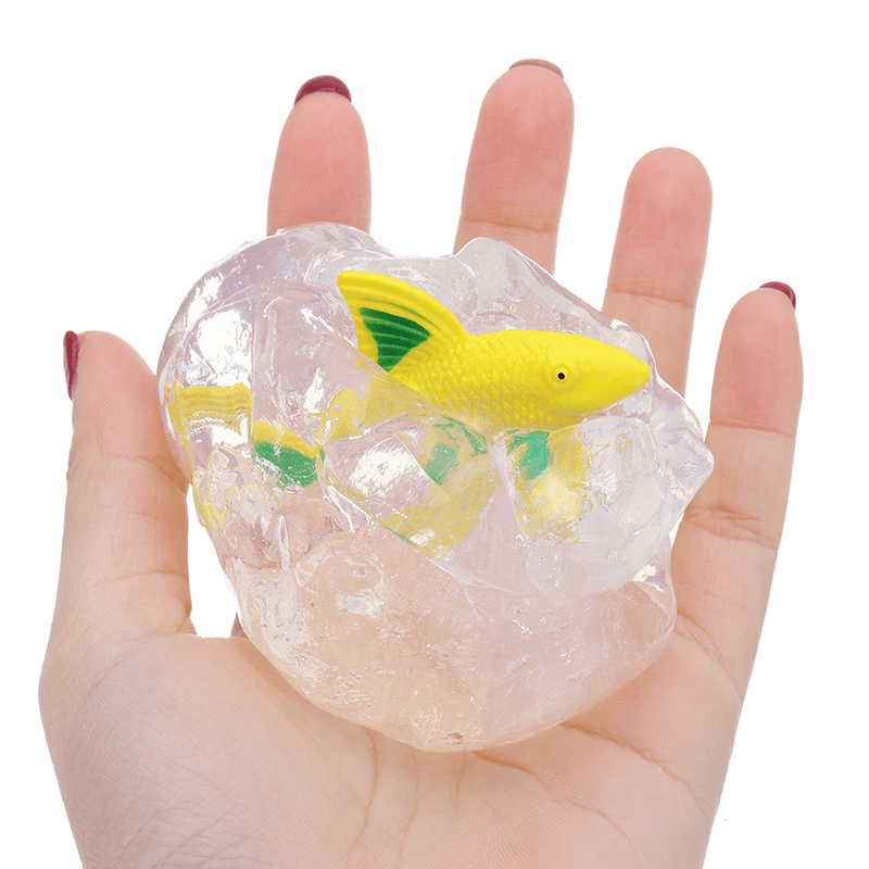 Sea Creatures Random Fish Crystal Slime DIY Transparent Slime Putty Antistress