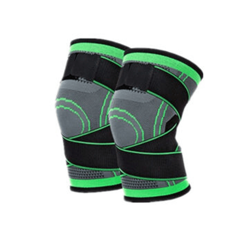 1 paar Sport Kneepad Männer Druck Elastische Knie Pads Unterstützung Fitness Getriebe Basketball Volleyball Brace Schutz Verband