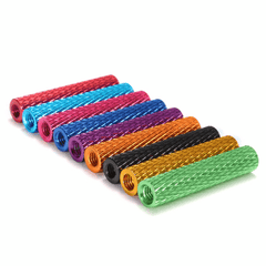 Suleve™ M3AS4 10Pcs M3 20Mm Knurled Standoff Aluminum Alloy Anodized Spacer