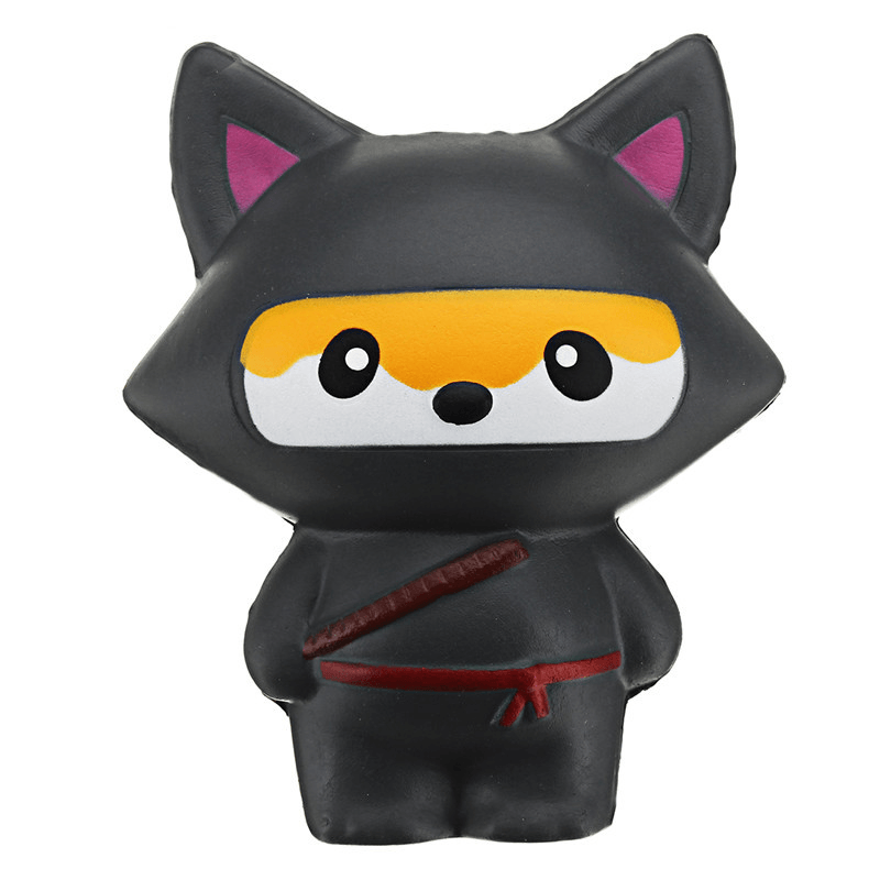 14 Cm Simpatico Jumbo Squishy Ninja Cat Fox Panda Profumato Super Slow Rising Kids Toy Gift