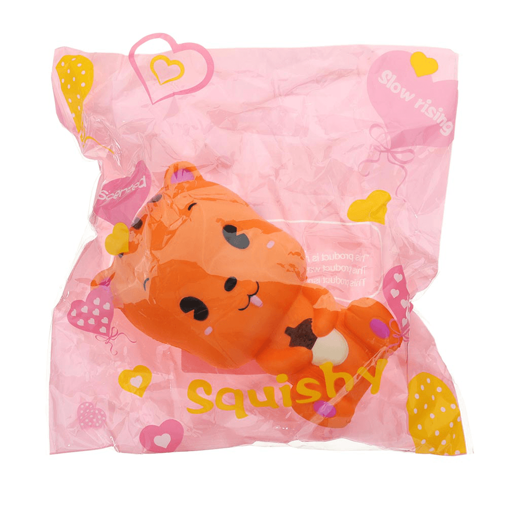 Squirrel Squishy 13*7.5CM Slow Rising with Packaging Collection Gift Soft Toy