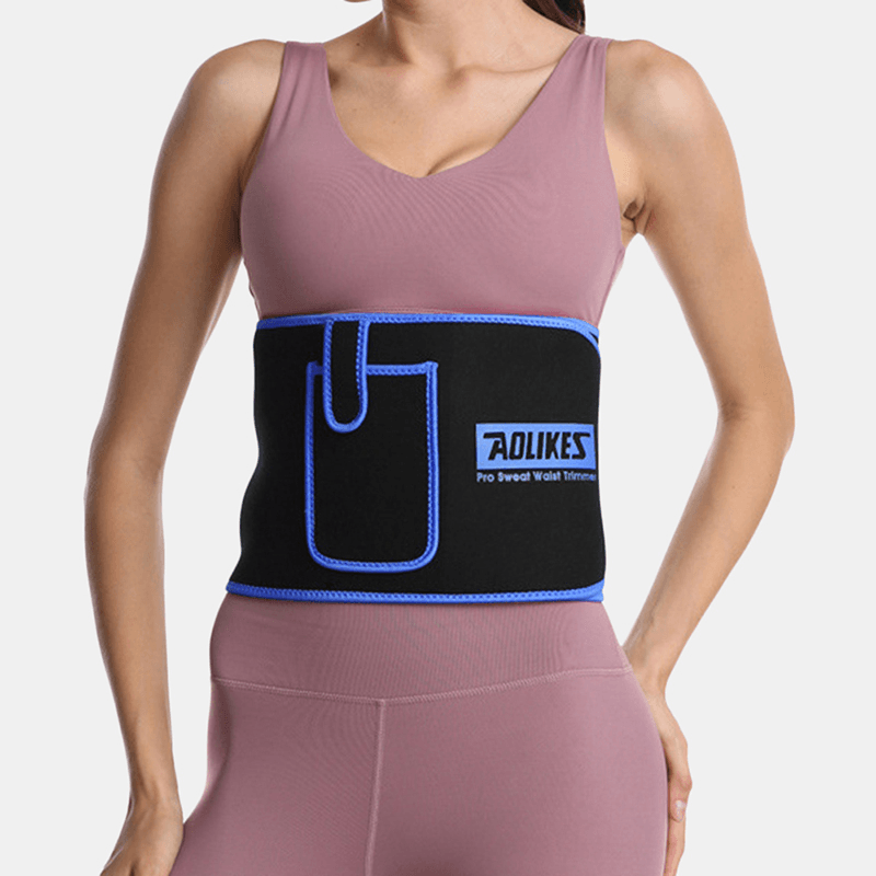 Adjustable Color Warm Waistband Sweat Waistband Belt