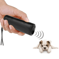 3 in 1 anti Barking Stop Bark Ultrasonic Pet Dog Repeller Training Device Pet Trainer with LED