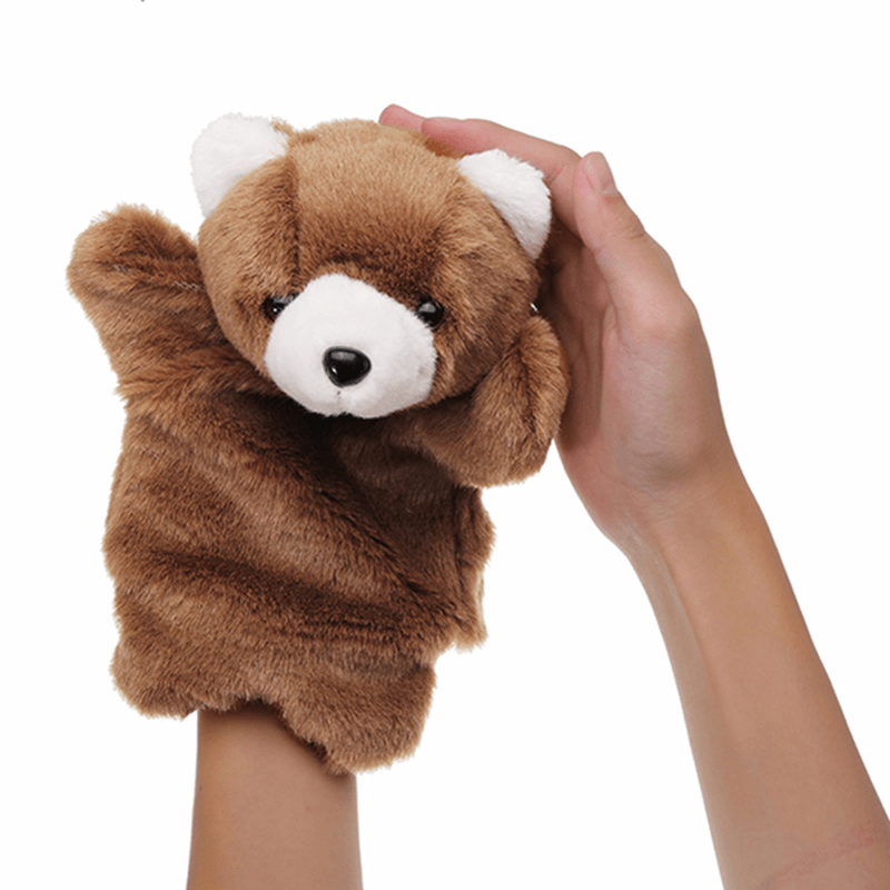 27 cm peluche orso fiaba burattino di mano classico per bambini figura giocattoli peluche