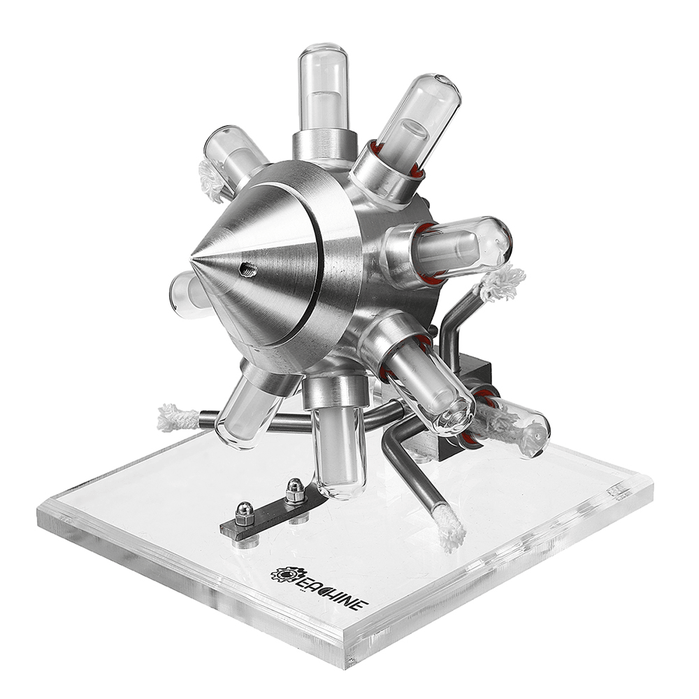 Eachine ET3 STEM Hot Air Four Cylinder Stirling Engine External Combustion Engine Model