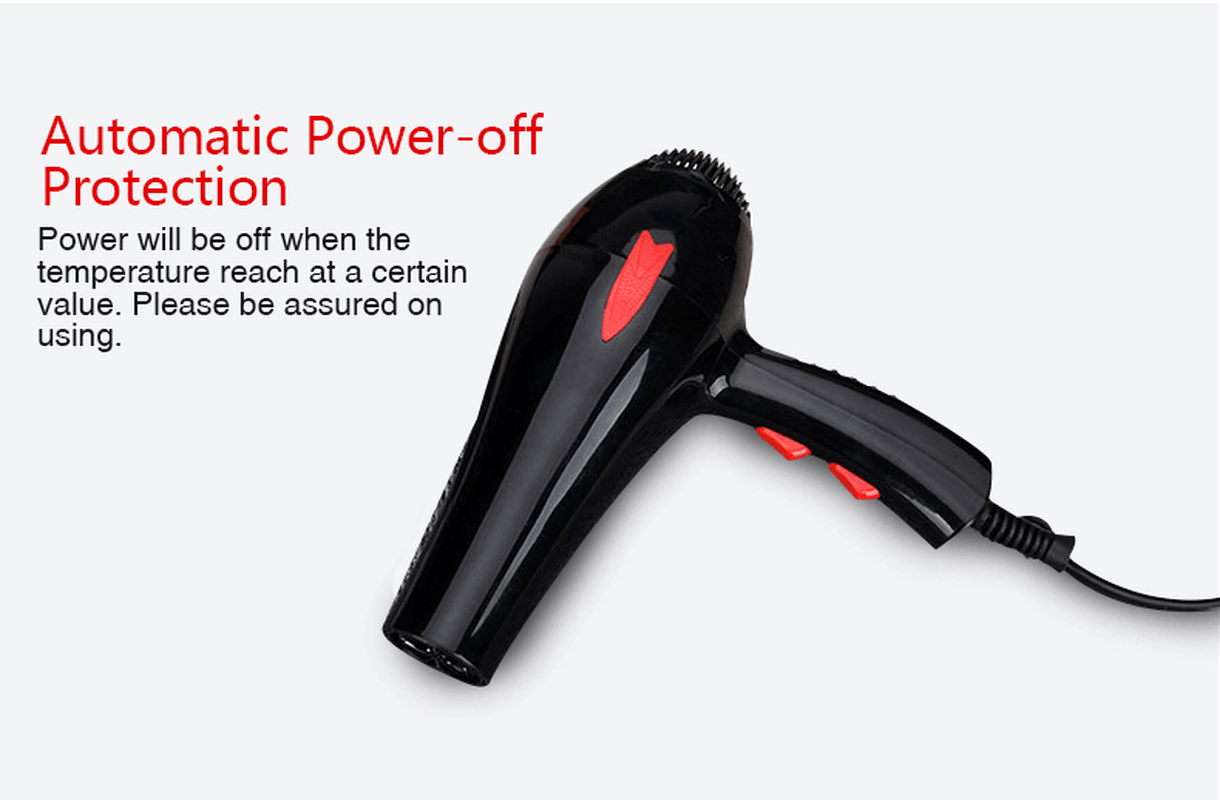 3000W Electric Hair Dryer Professional Powerful Blow Dryer Blower 3900 AC Motor 110V EU Plug