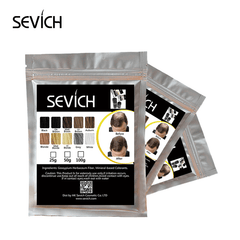 Sevich 50G Fibras para la construcción del cabello Producto corrector para la caída del cabello Extensión del cabello Polvo de fibra de queratina Crecimiento para el cuidado del cabello