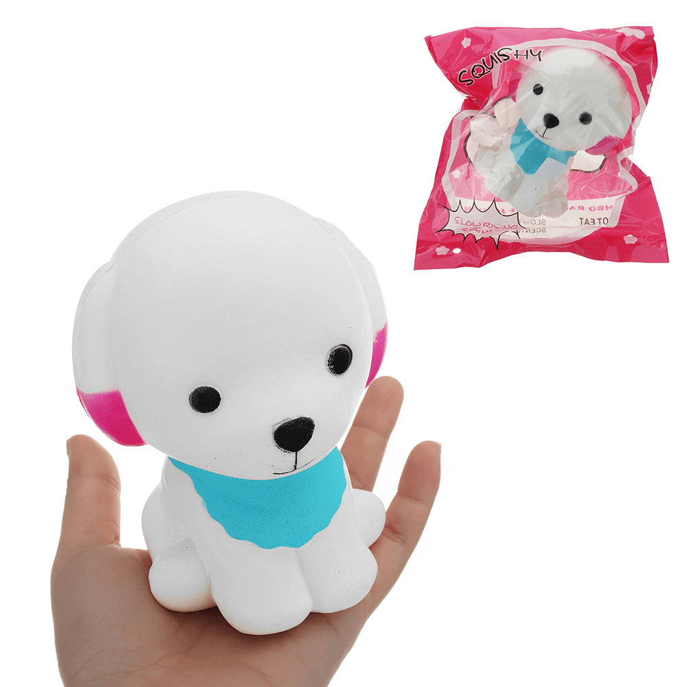 Teddy Cartoon Puppy Squishy 12.5*9.5CM Slow Rising with Packaging Collection Gift Soft Toy