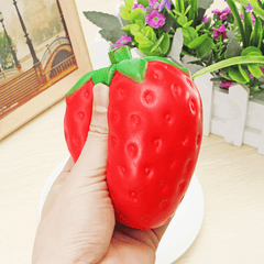 Squishy Strawberry Jumbo 11.5Cm Slow Rising Soft Fruit Collection Gift Decor Toy