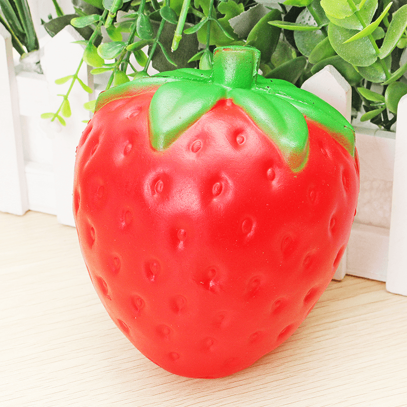 Squishy Strawberry Jumbo 11.5Cm Slow Rising Soft Fruit Collection Gift Decor Toy