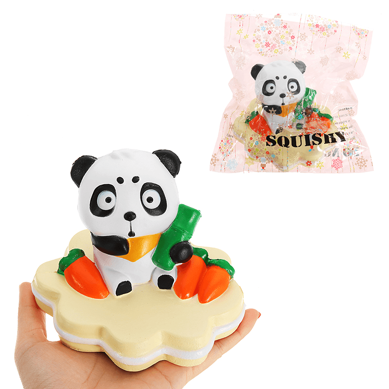 NO NO Squishy Panda 13.5*10CM Slow Rising with Packaging Collection Gift Soft Toy