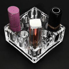 7 Pcs Lipstick Acrylic Storage Box Desktop Jewelry Box Makeup Storage Box Cosmetics Bag