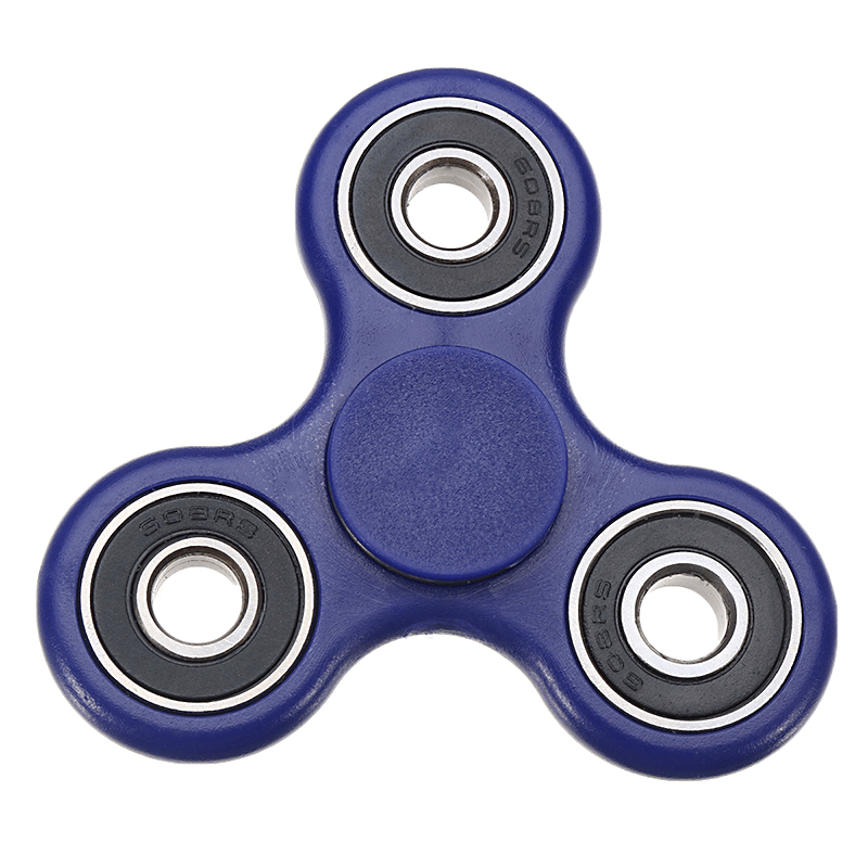 Fidget Hand Spinner Fingertips Gyro Stress Reliever Toy Tri Spinner Whiny for Autism and ADHD Kids