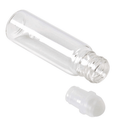 5Ml Empty Clear Glass Roll on Bottles Refillable Roller Ball Essential Oil Liquid Bottle