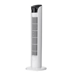 220V 40W Tower Type Three-Speed Bladeless Electric Cooling Fan 0.8M Remote Control for Home Room