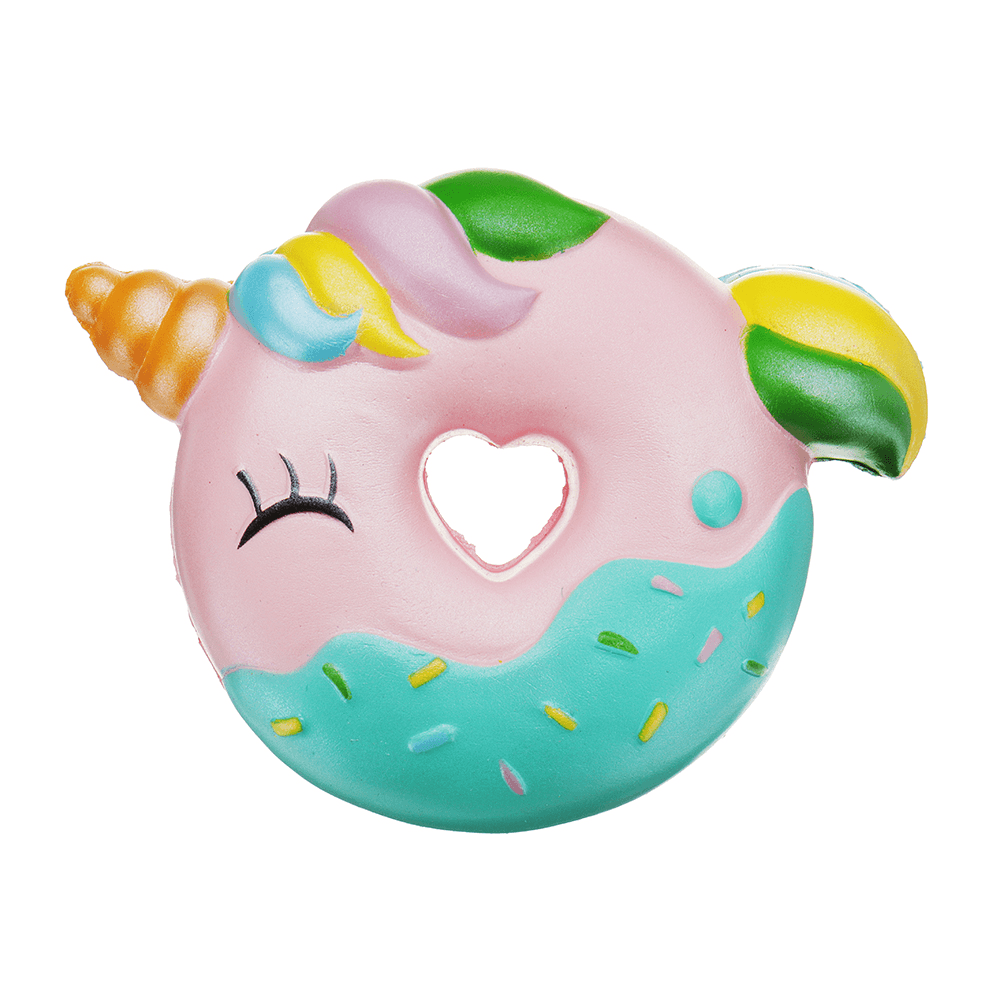 Oriker Donuts Squishy, ​​10 cm, süßes, langsam aufsteigendes Spielzeug, Dekor, Geschenk mit Originalverpackungsbeutel