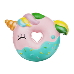 Oriker Donuts Squishy, ​​10 cm, süßes, langsam aufsteigendes Spielzeug, Dekor, Geschenk mit Originalverpackungsbeutel