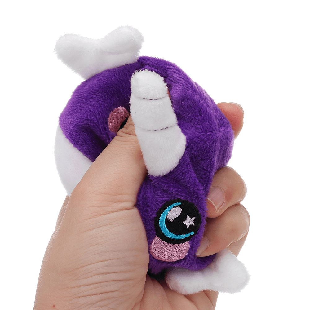 3.5" Squishamals Dolphins Squishy Foamed Stuffed Squishimal Toy Slow Rising Plush Toy Pendant