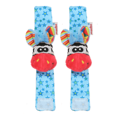 2PCS Baby Multi Style Cute Wrist Sonaglio Cinturino da polso Novità Giocattoli per bambini Regalo