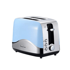 Fortune Candy 2 Slice Stainless Steel Toaster Wide Slot Bread Maker Temperature Control Toaster