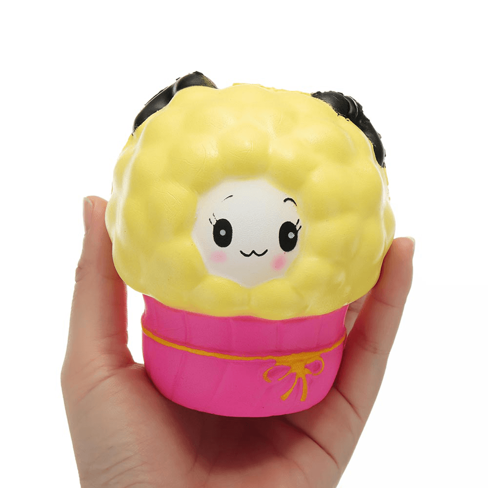 Sheep Squishy 9.5*9*8.5CM Slow Rising Collection Gift Soft Fun Animal Toy