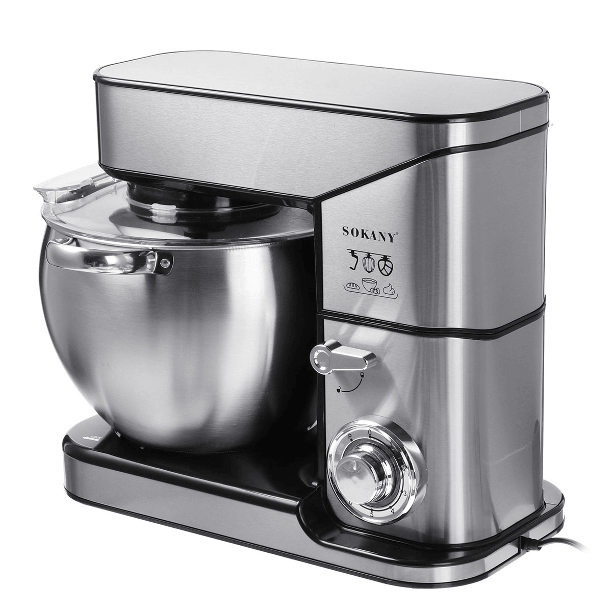 220V 2000W Electric Pro Stand Mixer 10L Bowl Mixing Dough Hook Beater Mixer