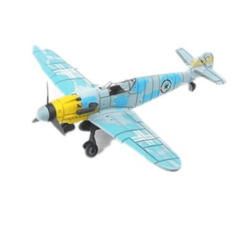 4D Model Plastic Aircraft Assemble Plane Toy 1/48 Supermarine Spitfire Fighter 18*22CM