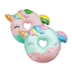 Oriker Donuts Squishy, ​​10 cm, süßes, langsam aufsteigendes Spielzeug, Dekor, Geschenk mit Originalverpackungsbeutel