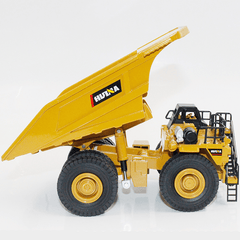 HUINA 1912 1:40 Static Alloy Mining Dump Truck Model Diecast Model