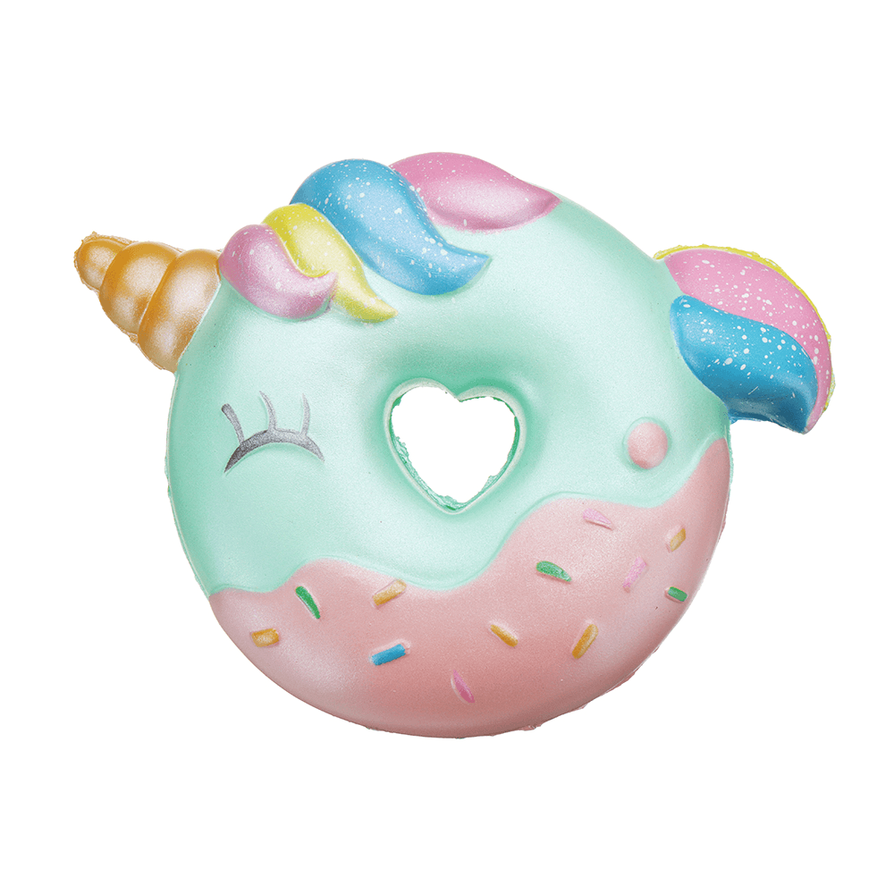 Oriker Donuts Squishy, ​​10 cm, süßes, langsam aufsteigendes Spielzeug, Dekor, Geschenk mit Originalverpackungsbeutel