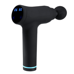 2500Mah Touch Display Percussion Massager G Un 6 Speed Quiet Professional Deep Tissue Massager for Muscle Tension Relief Electric Massager with 6 Head