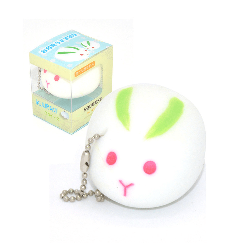 IKUURANI Rabbit Squeeze Squishy Toy Slow Rising Gift with Original Packing