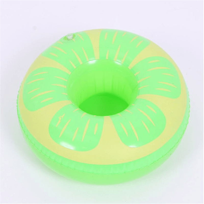 Fruit Floating Inflatable Drink Can Holder Swimming Pot Party Funny Toy