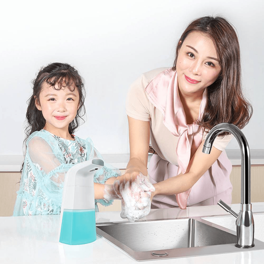 Xiaowei X1 Full-Automatic Inducting Foaming Soap Dispenser Intelligent Infrared Sensor Touchless Liquid Foam Hand Sanitizer Washer