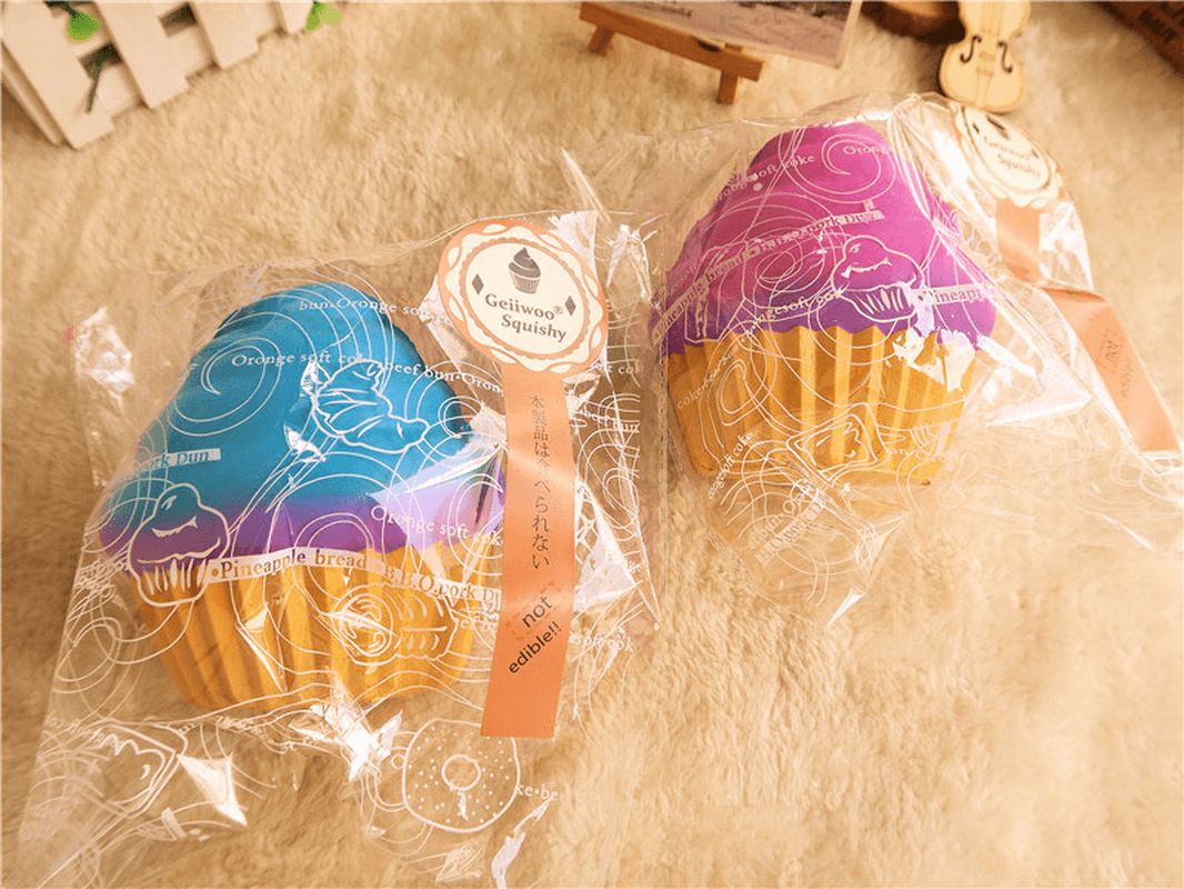 Ice Cream Squishy Big Cup Cake 12CM Cute Jumbo Gift Collection with Packaging