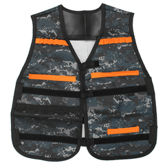 WORKER Tactical Vest Jacket for NERF N-Strike Elite Toys