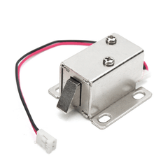 12V 0.34A Electronic Lock Catch Electric Release Assembly Solenoid for Door Gate Drawer