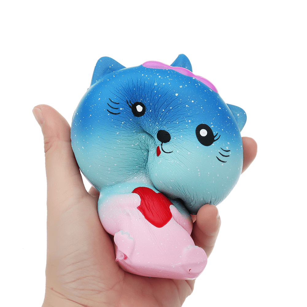 Galaxy Cat Squishy 13*9*7CM Slow Rising with Packaging Collection Gift Soft Toy