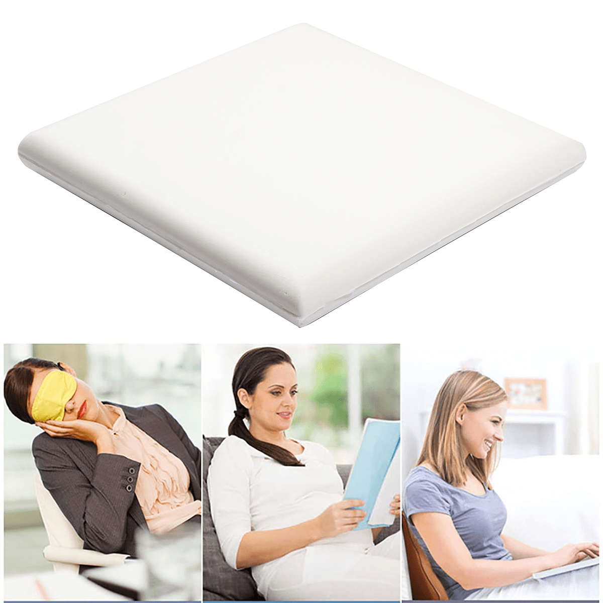 Memory Foam Seat Cushion Breathable Memory Pillow Inner for Office Chair Wheelchair